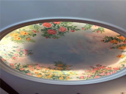 天花顶彩绘【艺术涂鸦】