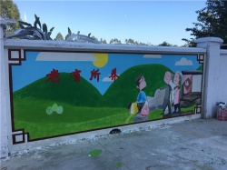 万江严屋彩绘【幼儿园墙绘】